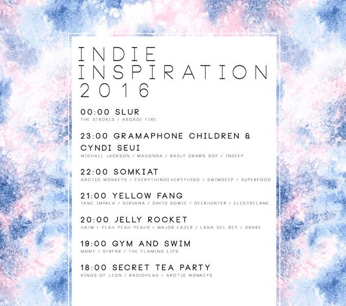 Indieinspiration 2016 – Fri. 19 March @ LIVE House BKK, JJ Green Market