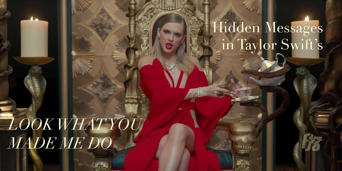 เรียกฉันว่าแม่งูพิษษษ Taylor Swift กลับมาในเพลงที่พร้อมฉกทุกคน Look What You Made Me Do