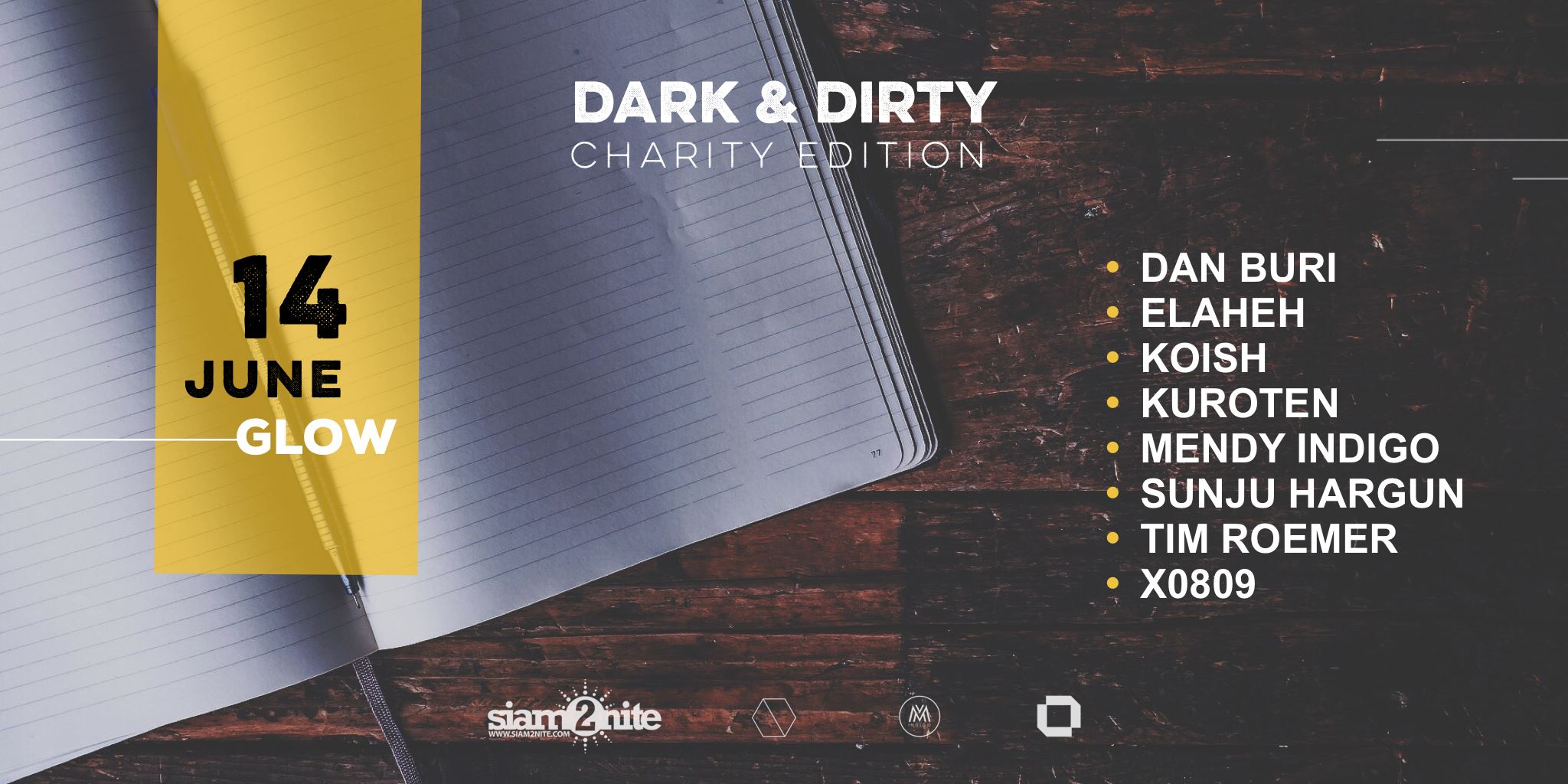 Mendy Indigo pres. DARK & DIRTY CHARITY EDITION 